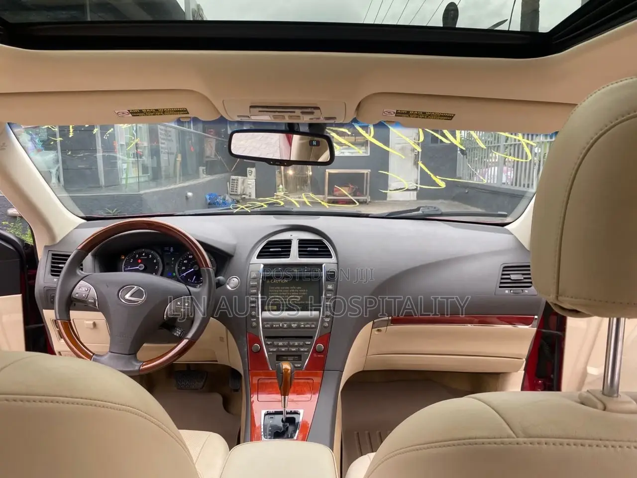 Lexus ES 350 2012 Burgundy