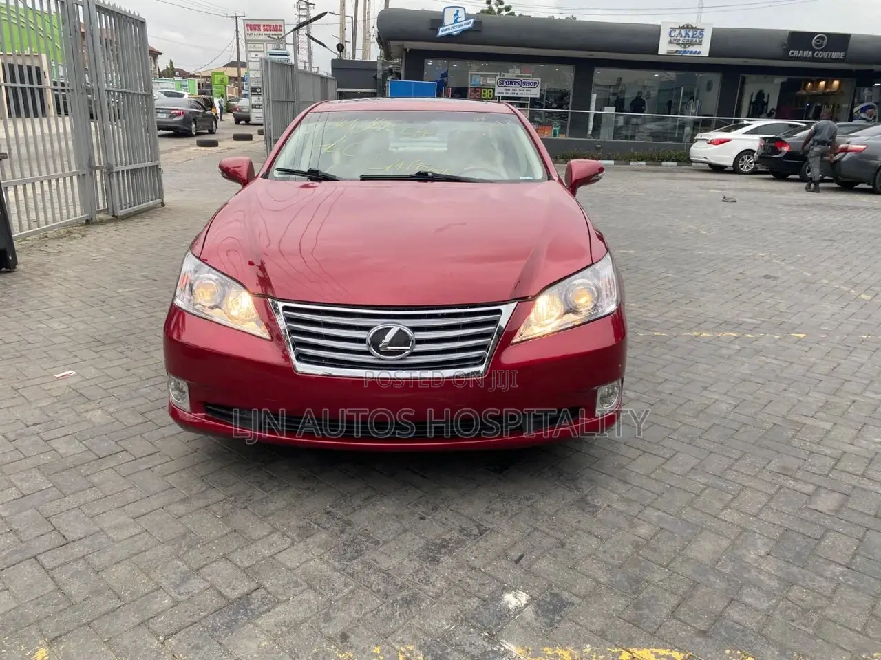 Lexus ES 350 2012 Burgundy