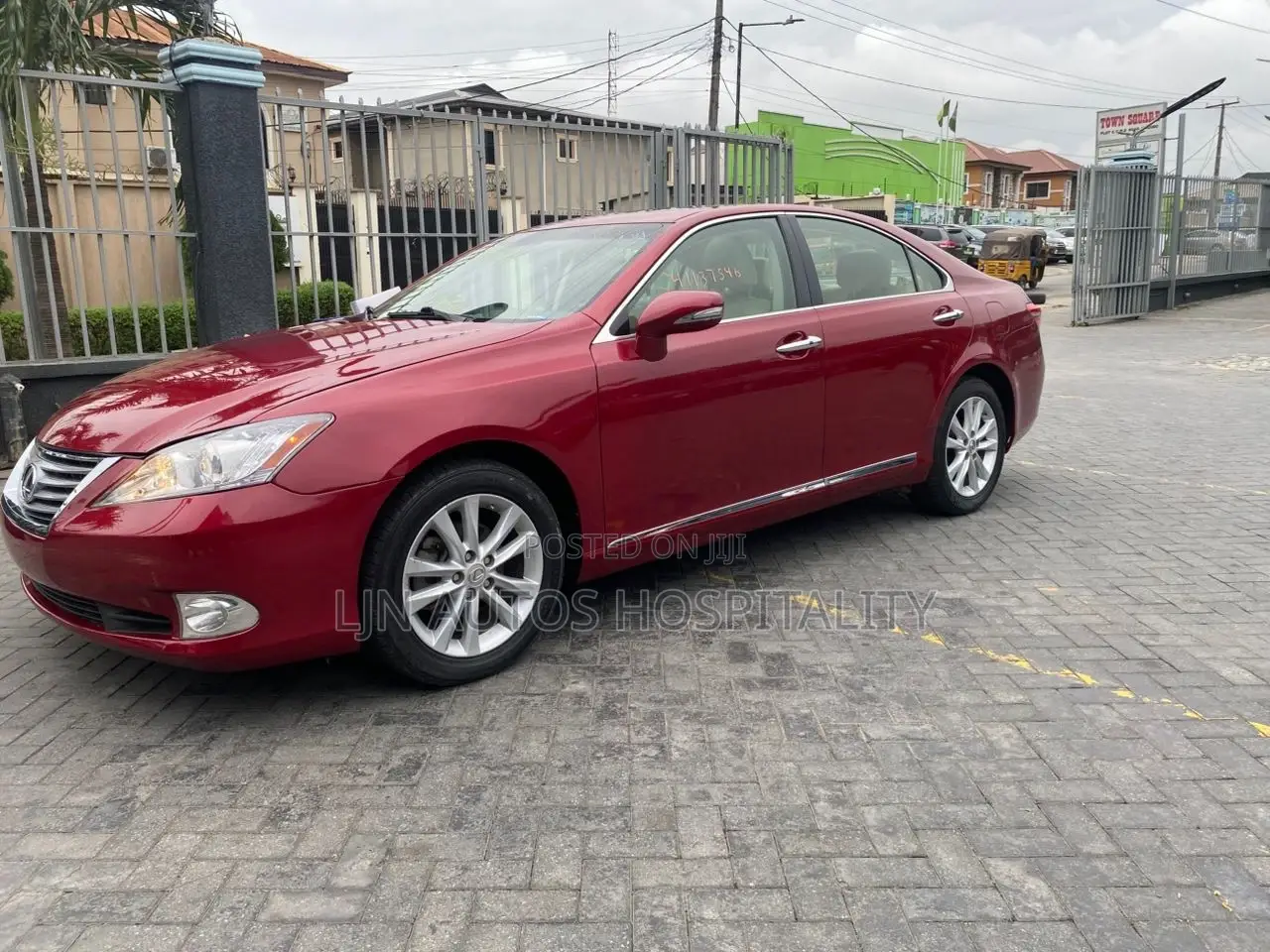 Lexus ES 350 2012 Burgundy