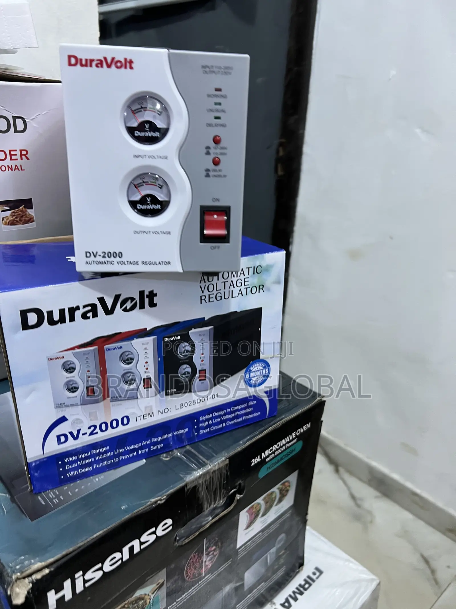 Duravolt 2000w Voltage Stabilizer Strong and Efficient