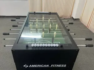 Coin Operated Soccer Foosball Table With Acrylic Glass