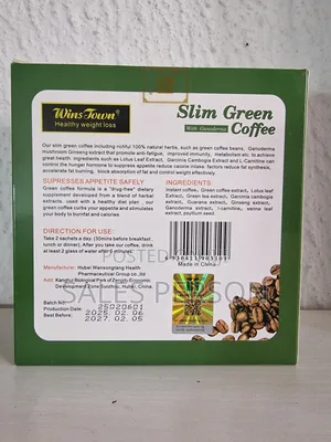 Slim Green Coffee With Ganoderma