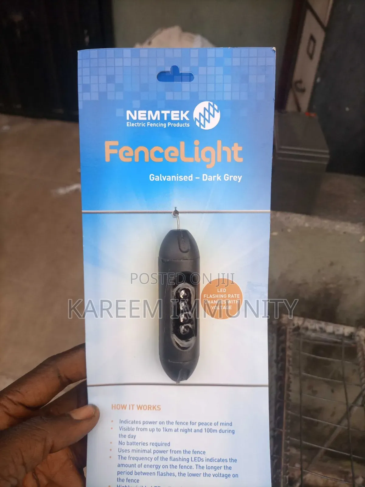 Fence Light