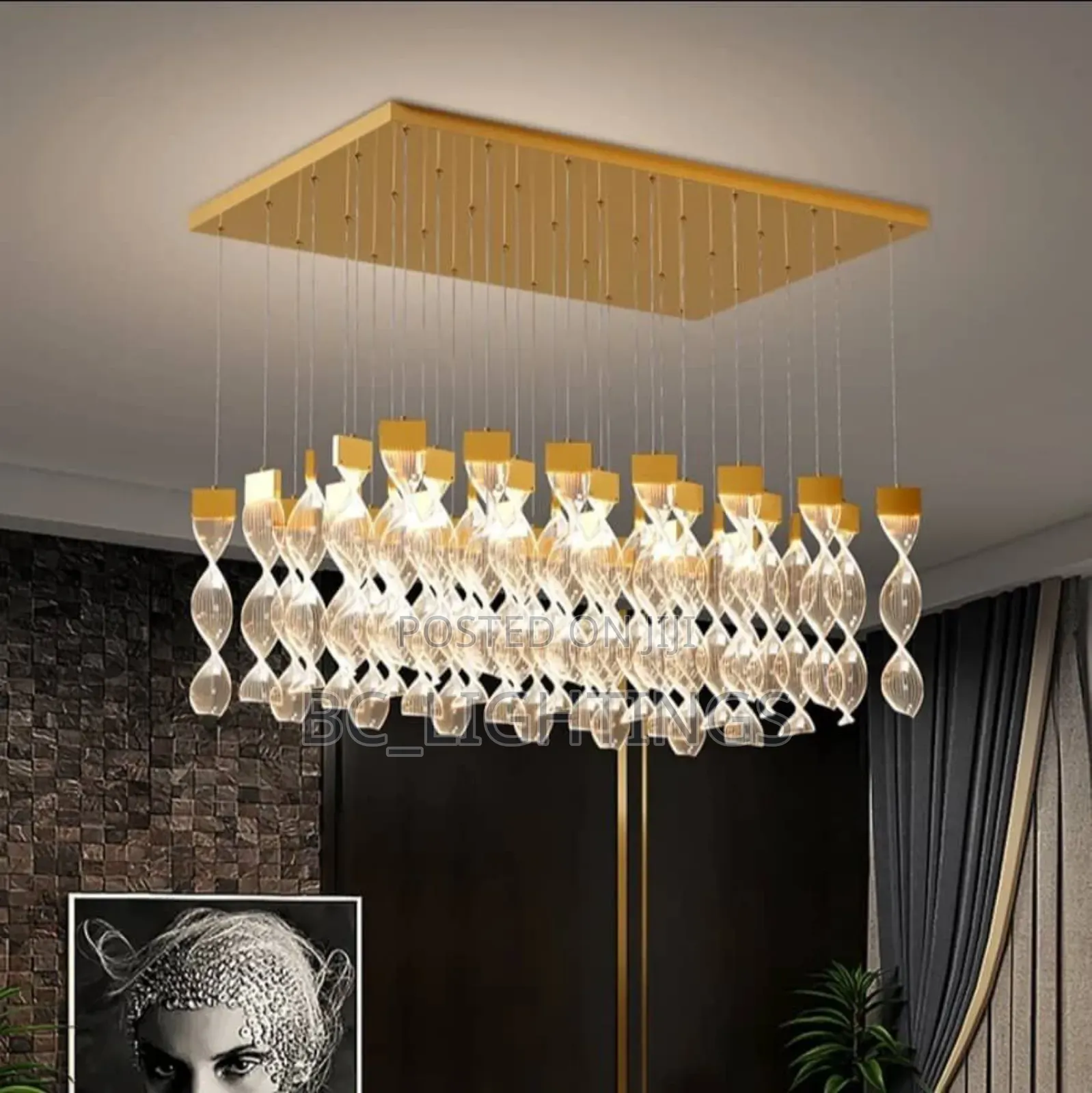 Crystal Chandelier Light 800mm