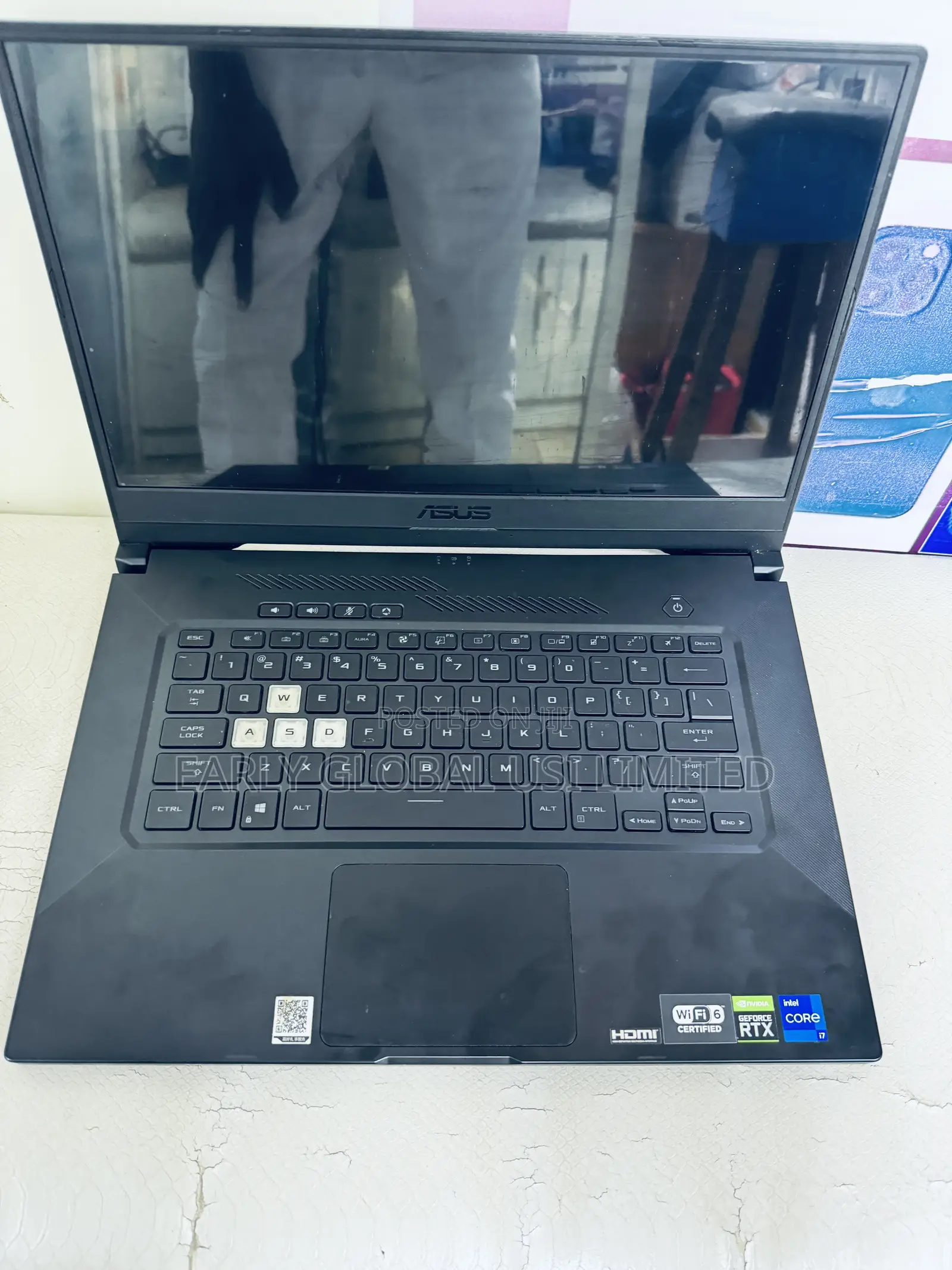 Laptop Asus TUF Dash F15 16GB Intel Core i7 SSD 512GB