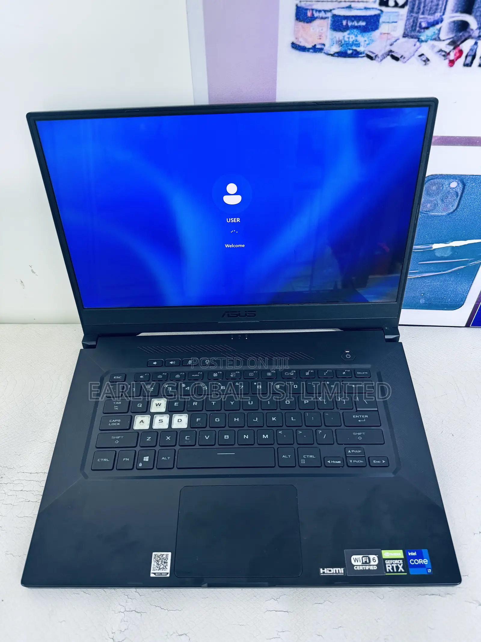 Laptop Asus TUF Dash F15 16GB Intel Core i7 SSD 512GB