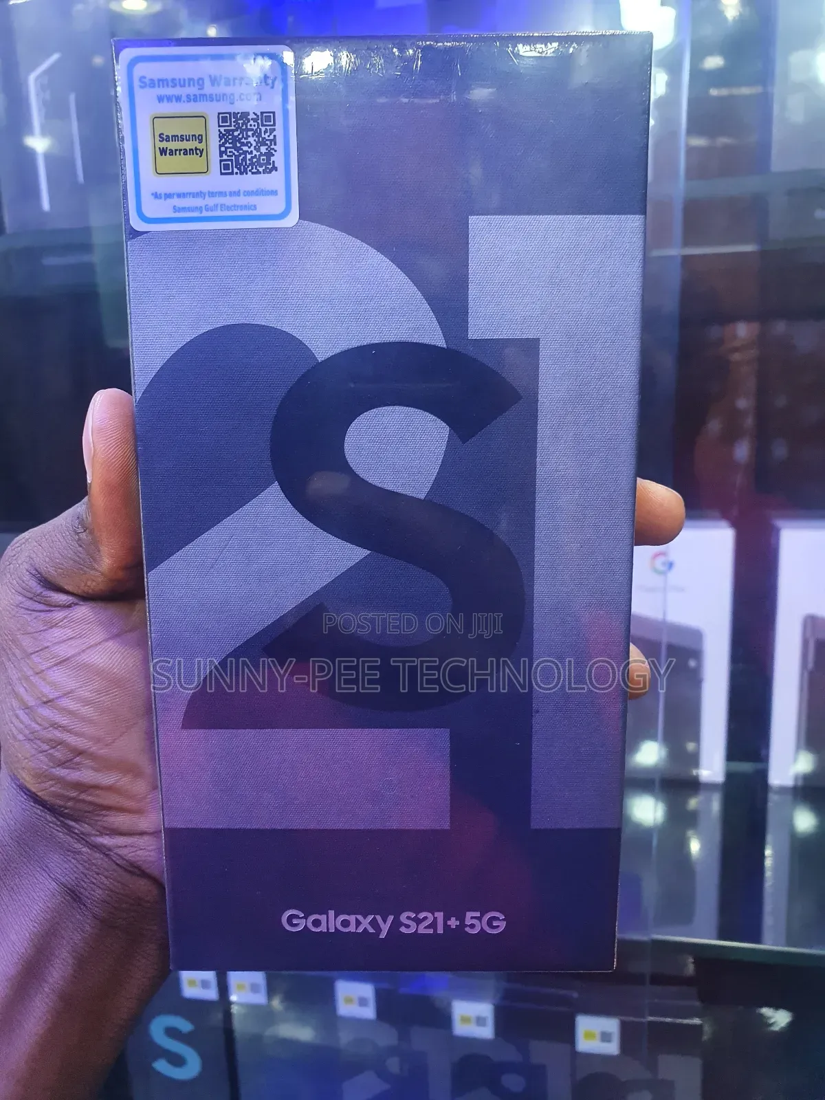 New Samsung Galaxy S21+ 5G 128 GB Silver