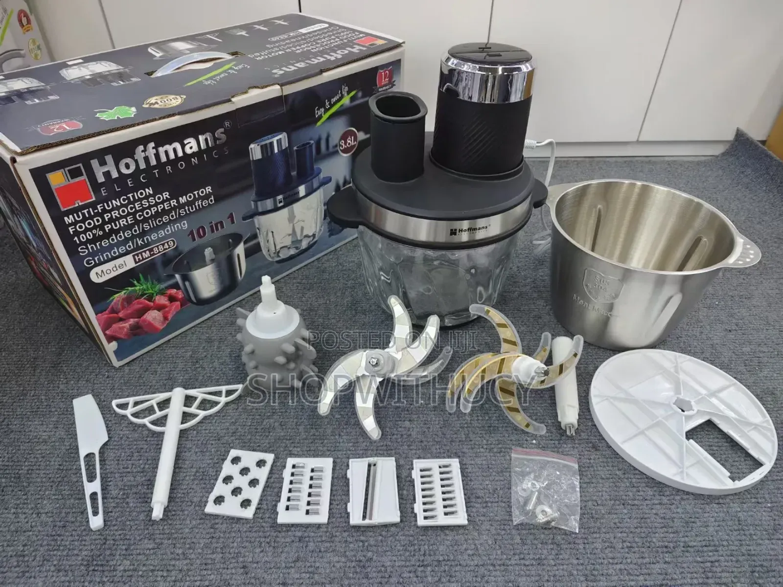 Hoffmans 10 in 1 Multifunctional Food Processor
