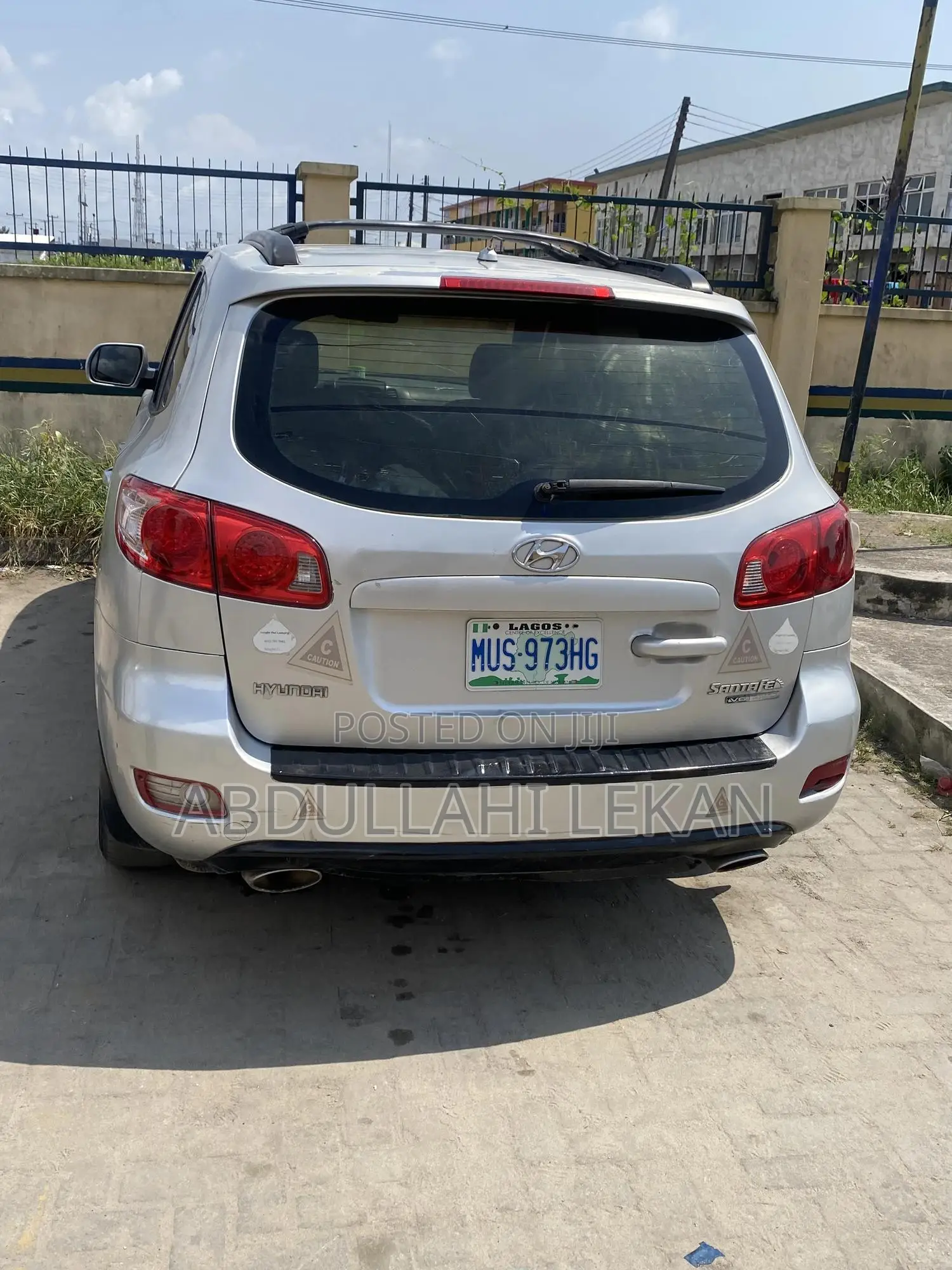 Hyundai Santa Fe Limited 2010 Silver