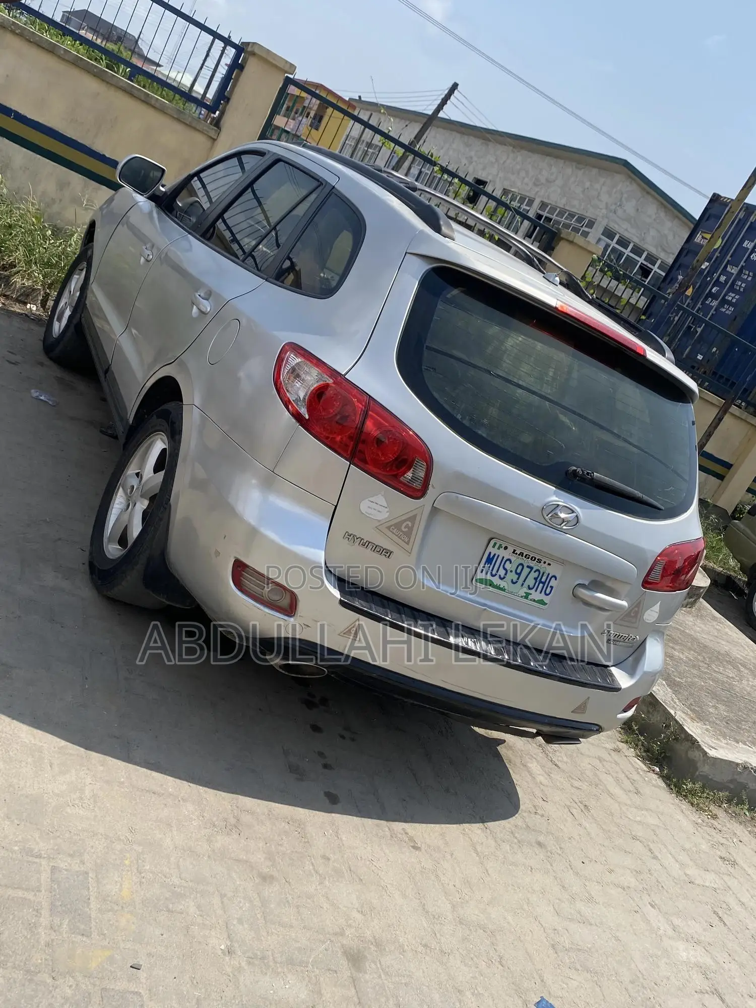 Hyundai Santa Fe Limited 2010 Silver
