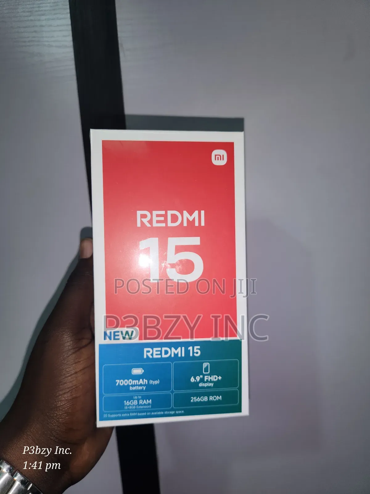 New Xiaomi Redmi 15 256 GB Gray
