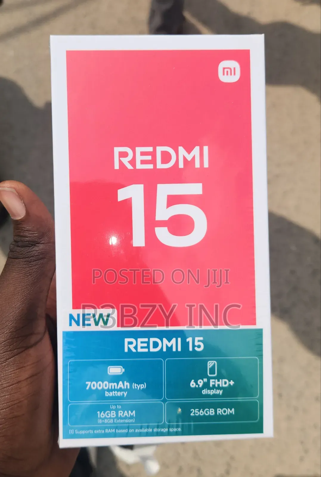 New Xiaomi Redmi 15 256 GB Gray