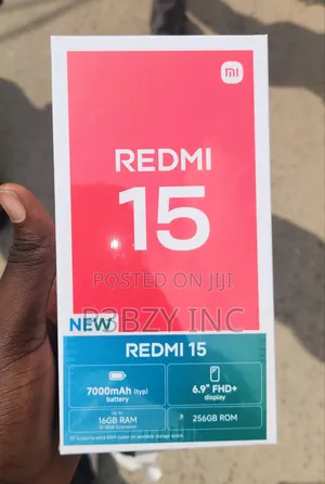 New Xiaomi Redmi 15 256 GB Gray