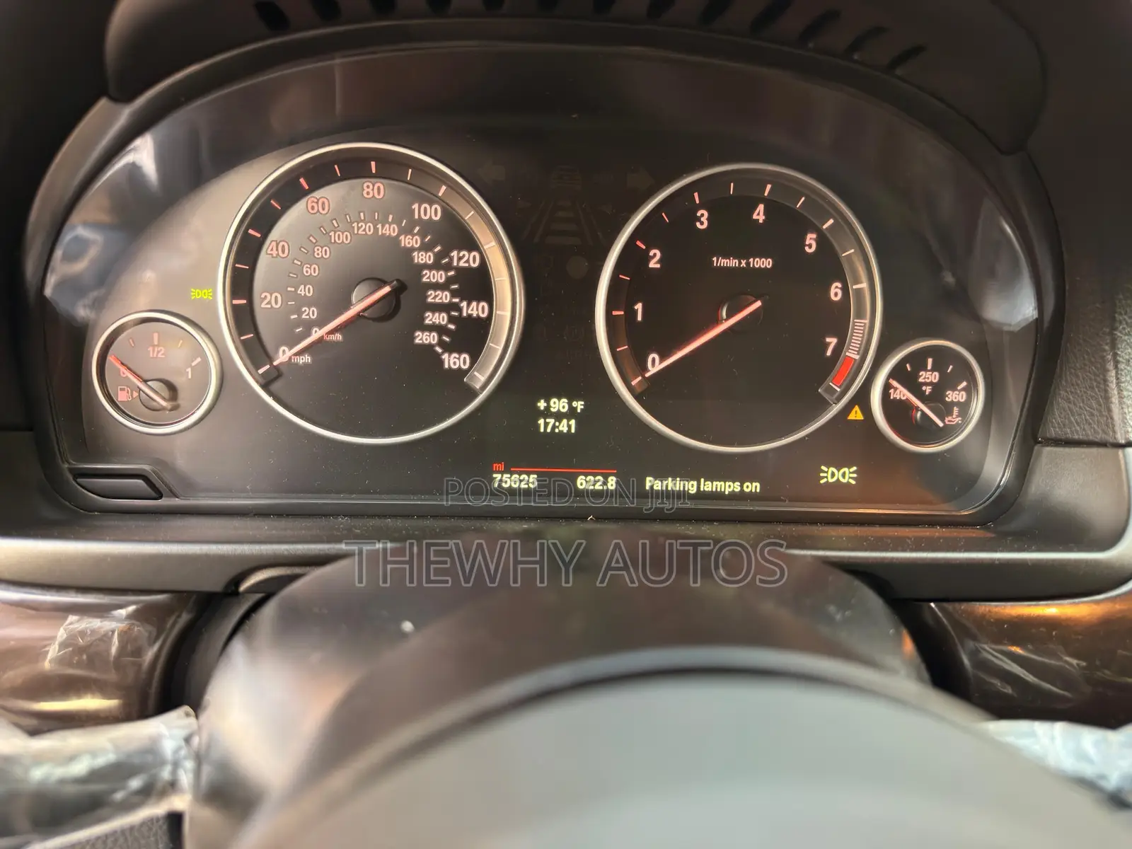 BMW 528i 2014 Blue