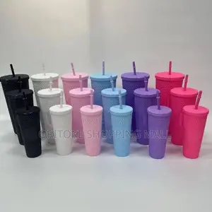 Long Durian Cup With Straw Each Available in Colors