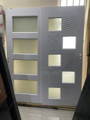 Wooden Glass Door