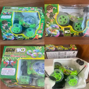 Ben 10 Rc Stunt Car for Kids( Rechargeable Battery)
