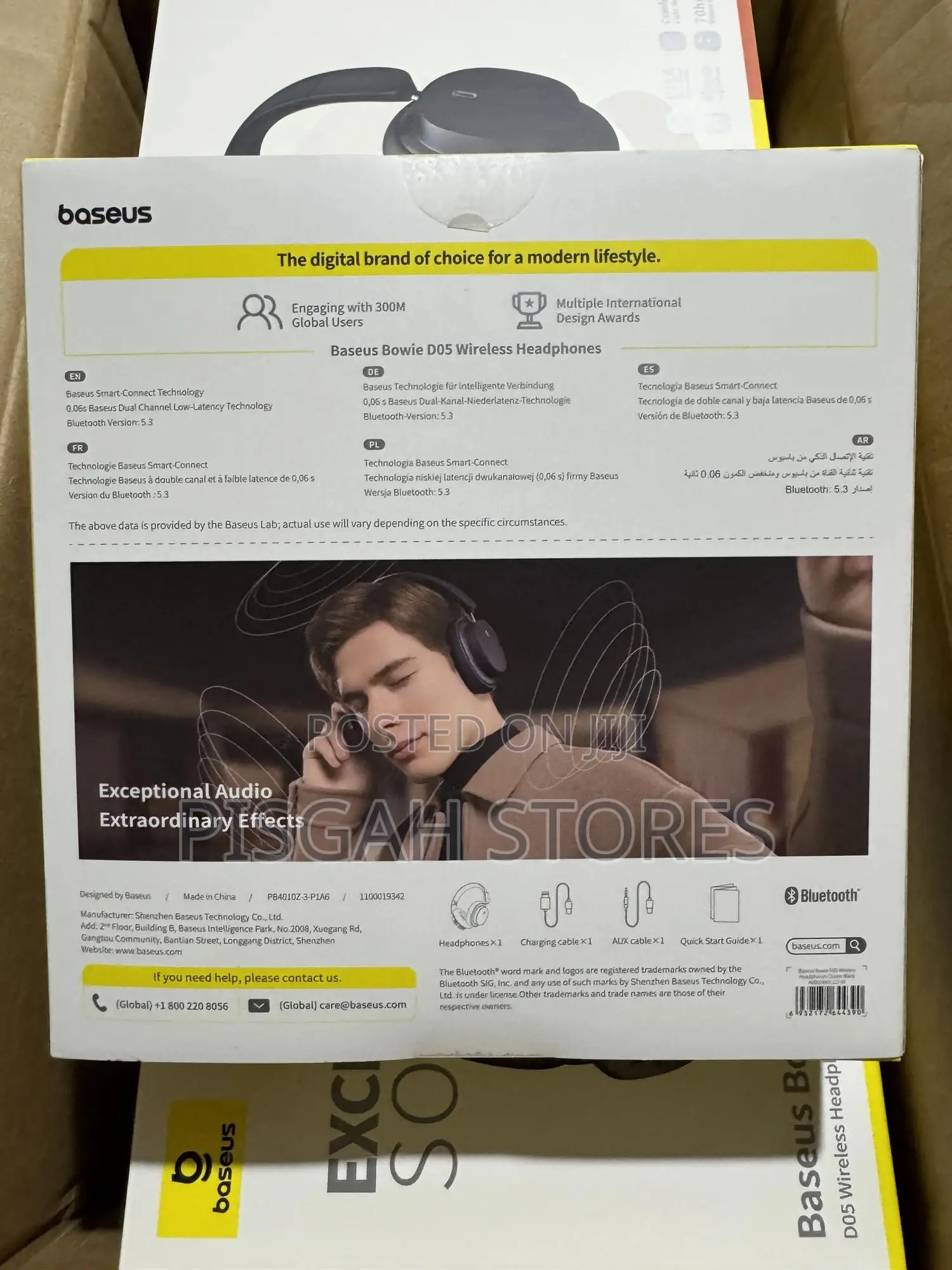 Baseus Bowes D05 Wireless Headphones