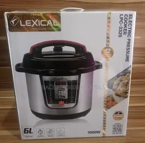 Lexical Electric Pressure Cooker 6l - 1000w