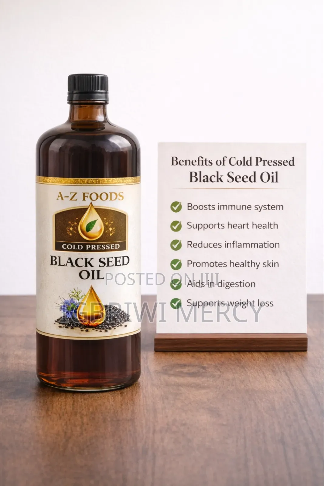 Cold Pressed Black Seed Oil