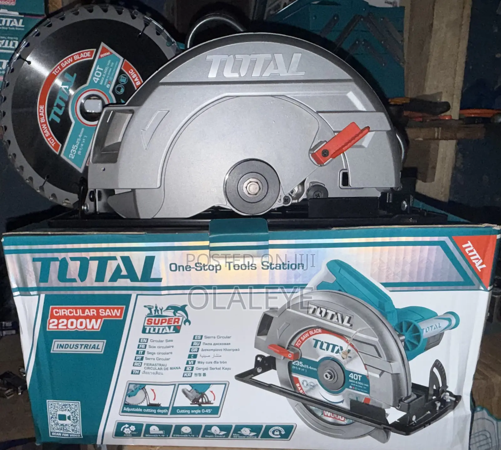 2200w Total 9” Circular Machine