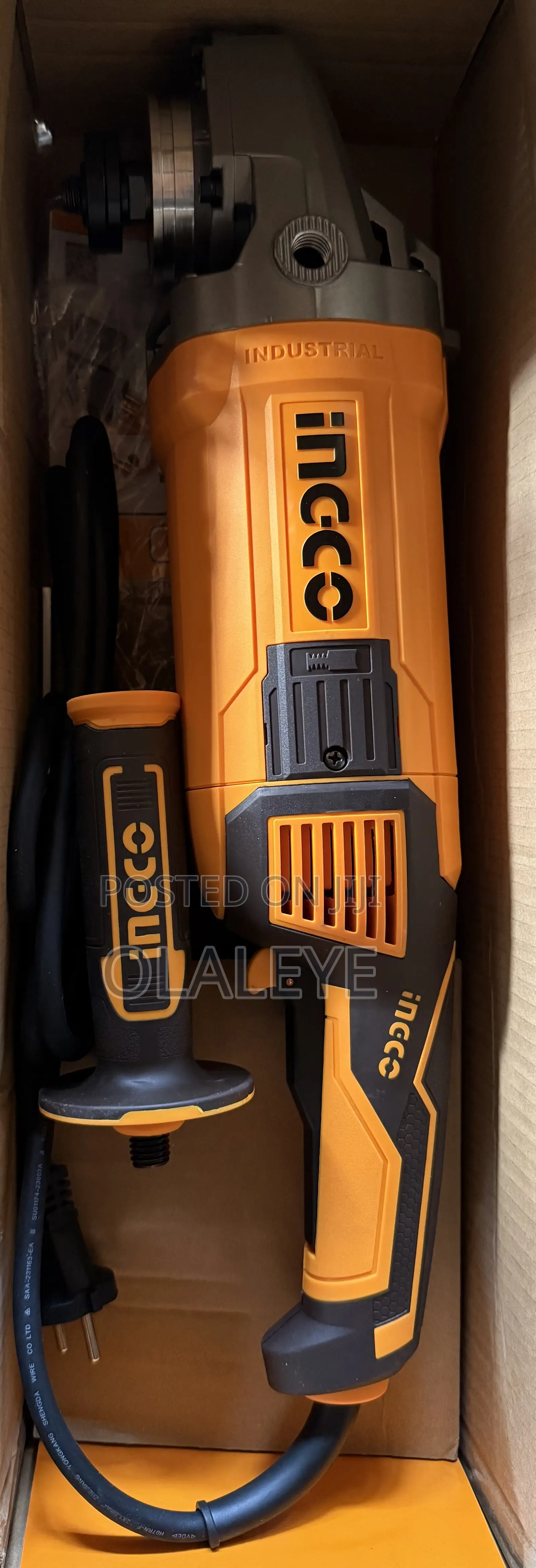 9” Ingco Angle Grinder