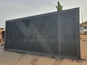 Luxury Strip Design Sliding Gate.