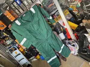 Green Color Gown/Jumpsuit Overall