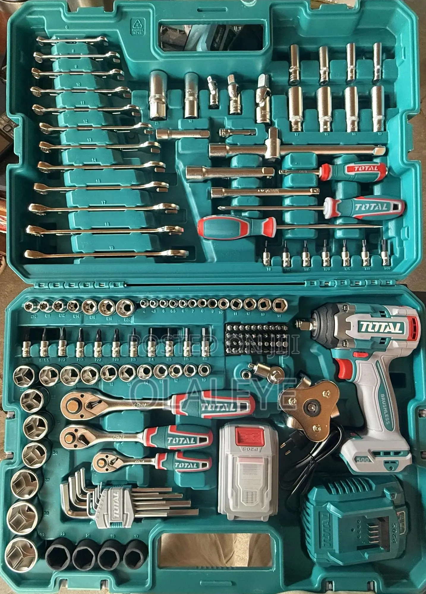 20v Total Cordless Impact Wrench With Tools