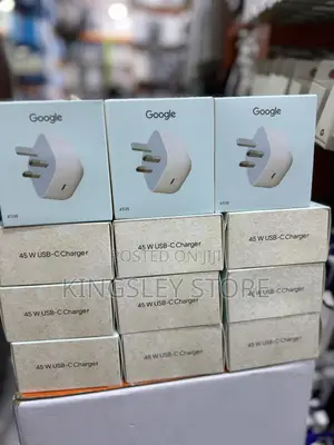 Google Pixel 45w Usb-c Power Charger Adapter