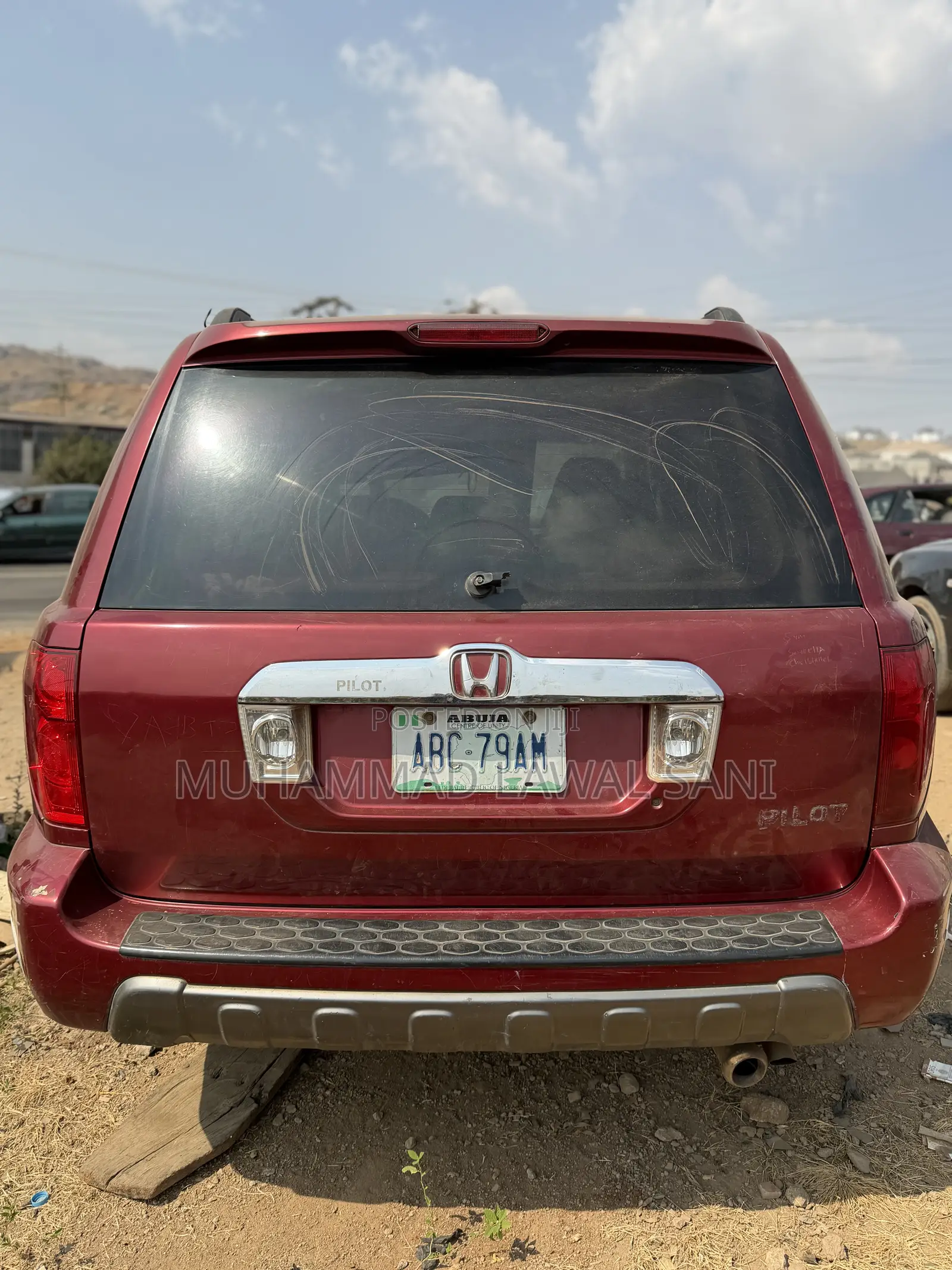 Honda Pilot 2007 Red