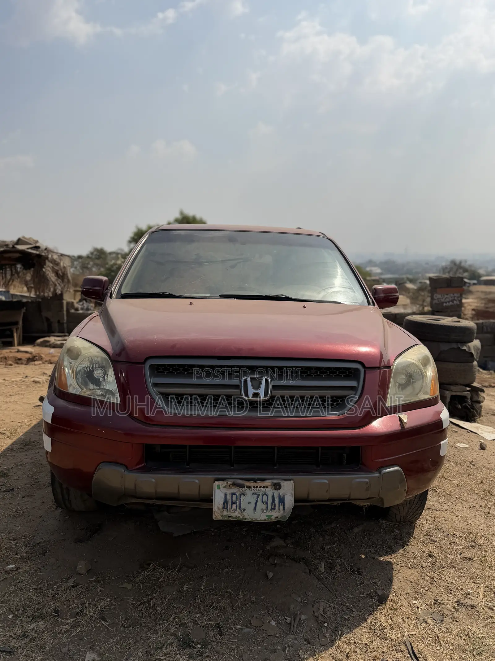 Honda Pilot 2007 Red
