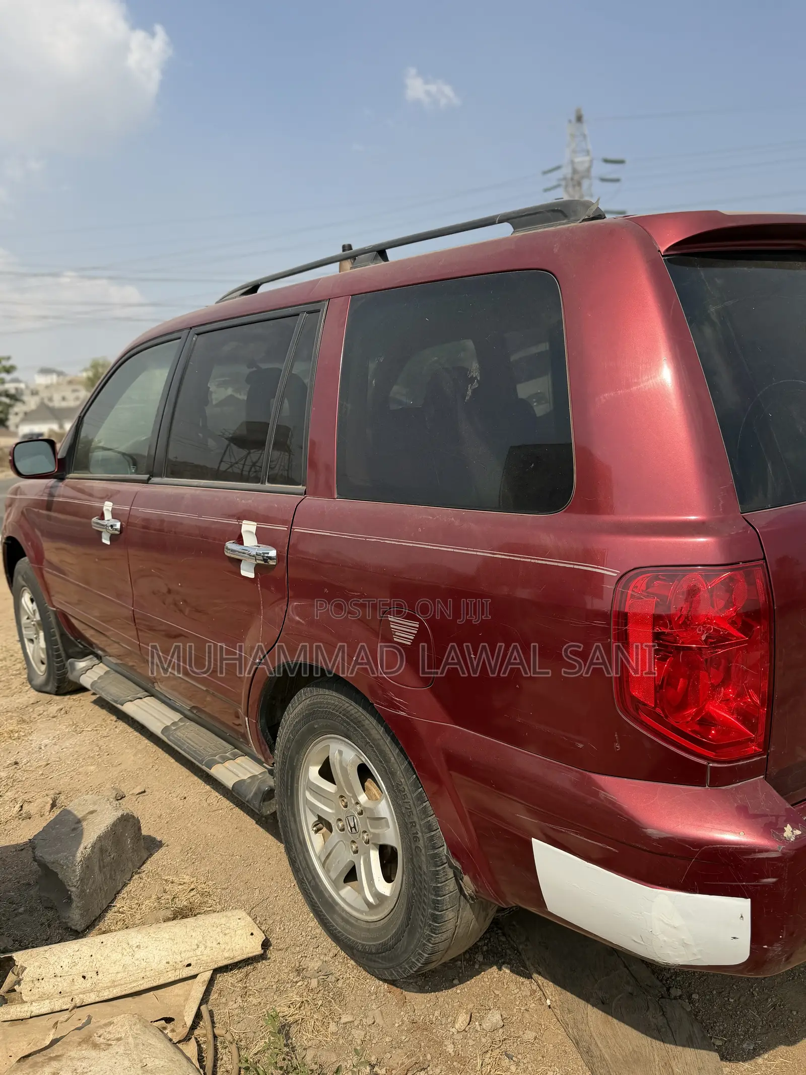 Honda Pilot 2007 Red
