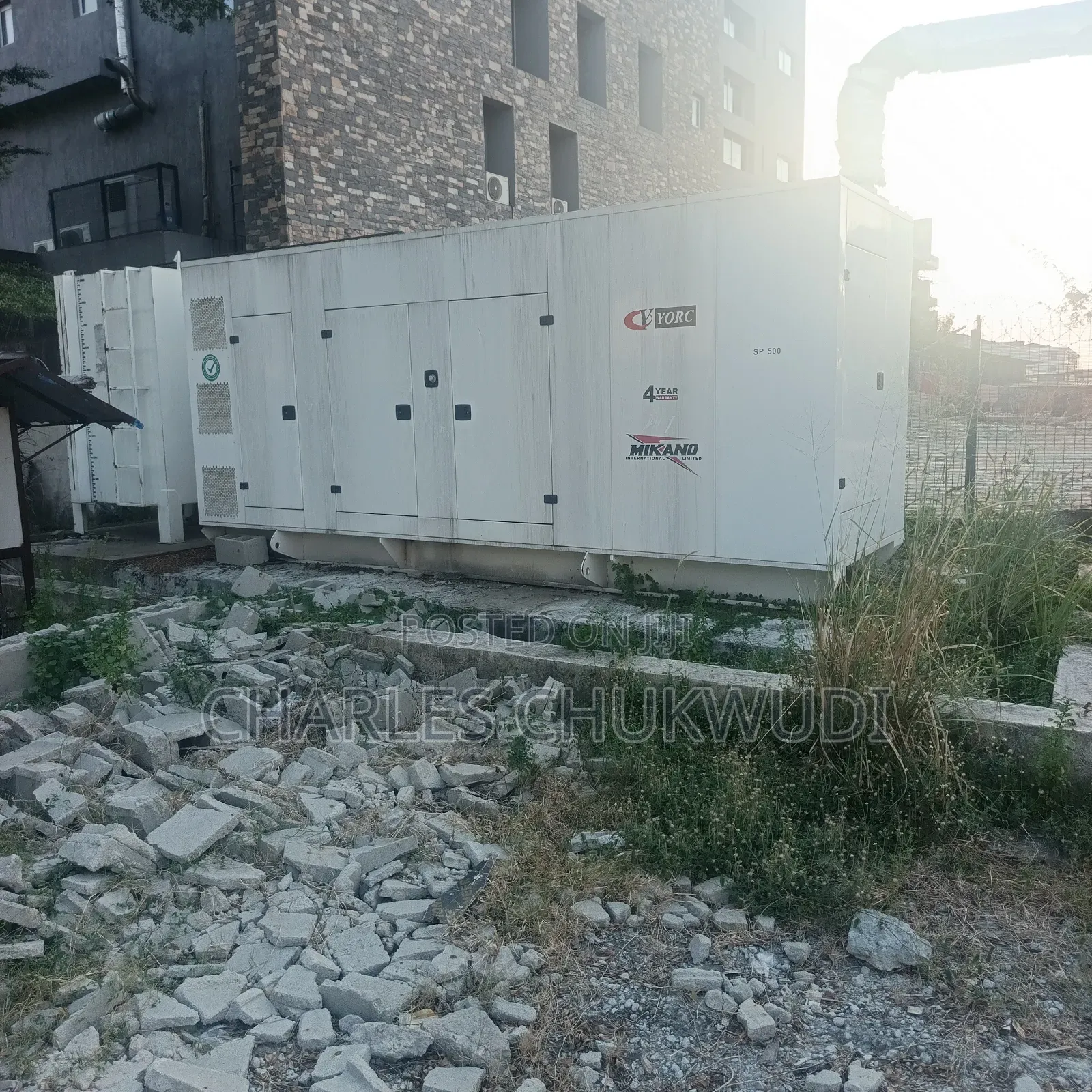 500kva Mikano Generator
