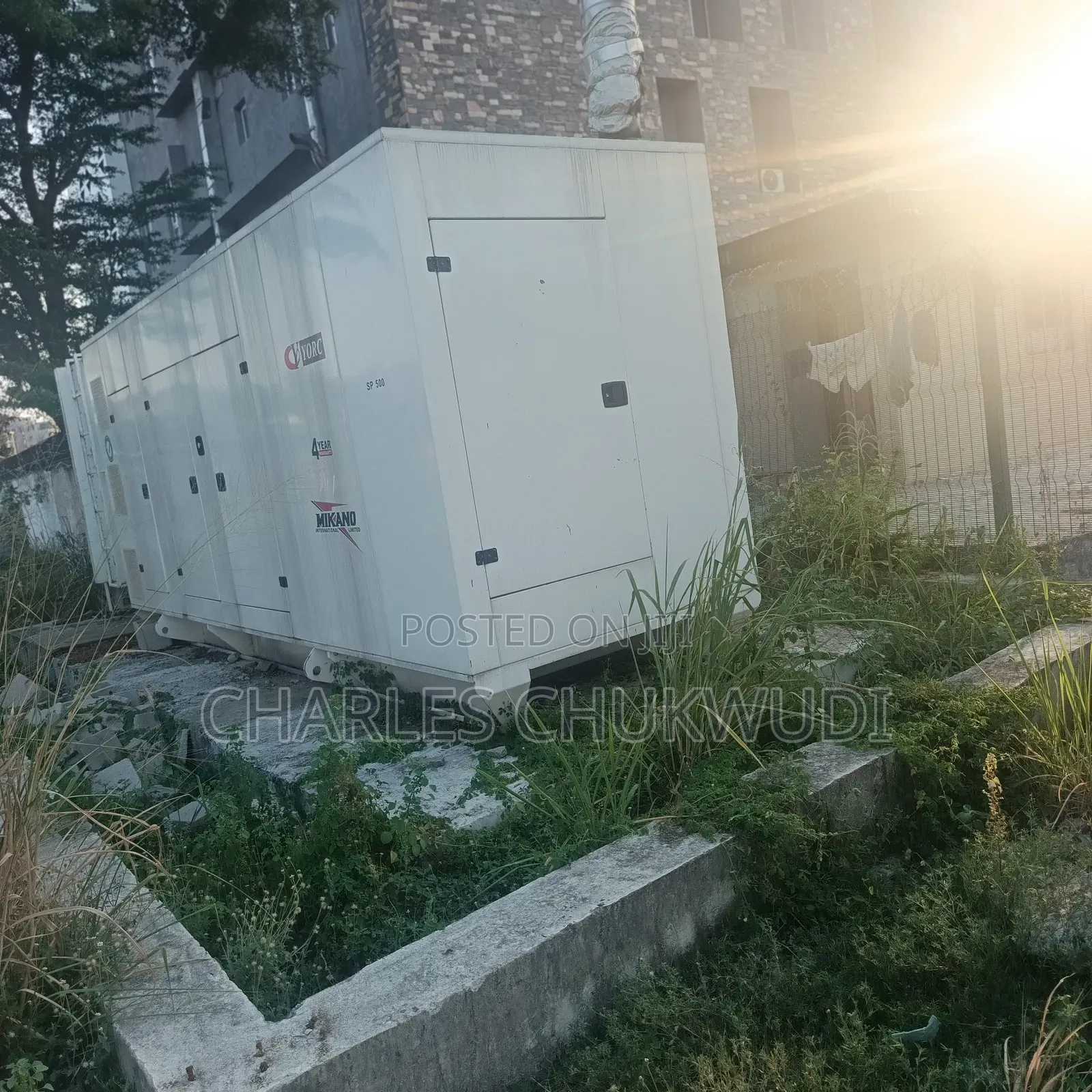 500kva Mikano Generator