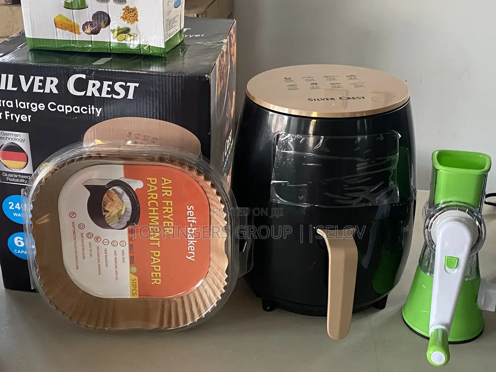 6l Silver Crest Airfryer + Free Gift
