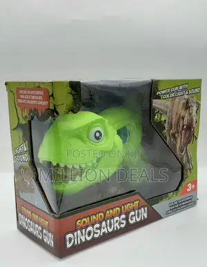 Sounds N Light Dinosaurs Kids Toy Gun Ages 3+