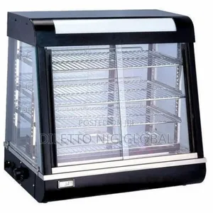 Black Snack Warmer Display - 4ft
