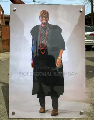 Acrylic Frameless Photo Enlargement Lagos