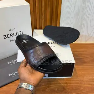 Berluti Luxury Leather Slipers For Men 40-46 Available, Nationwide Del