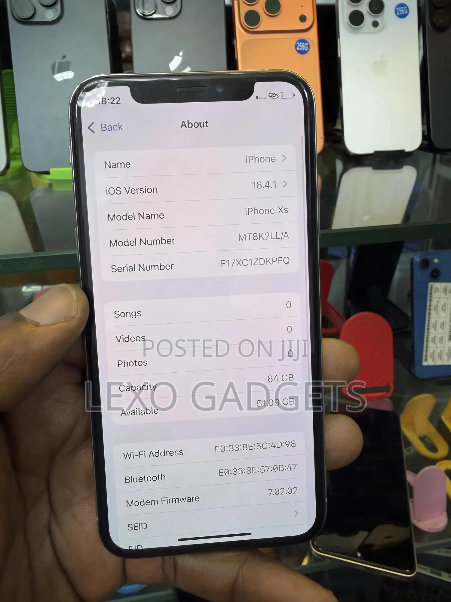Apple iPhone XS 64 GB White