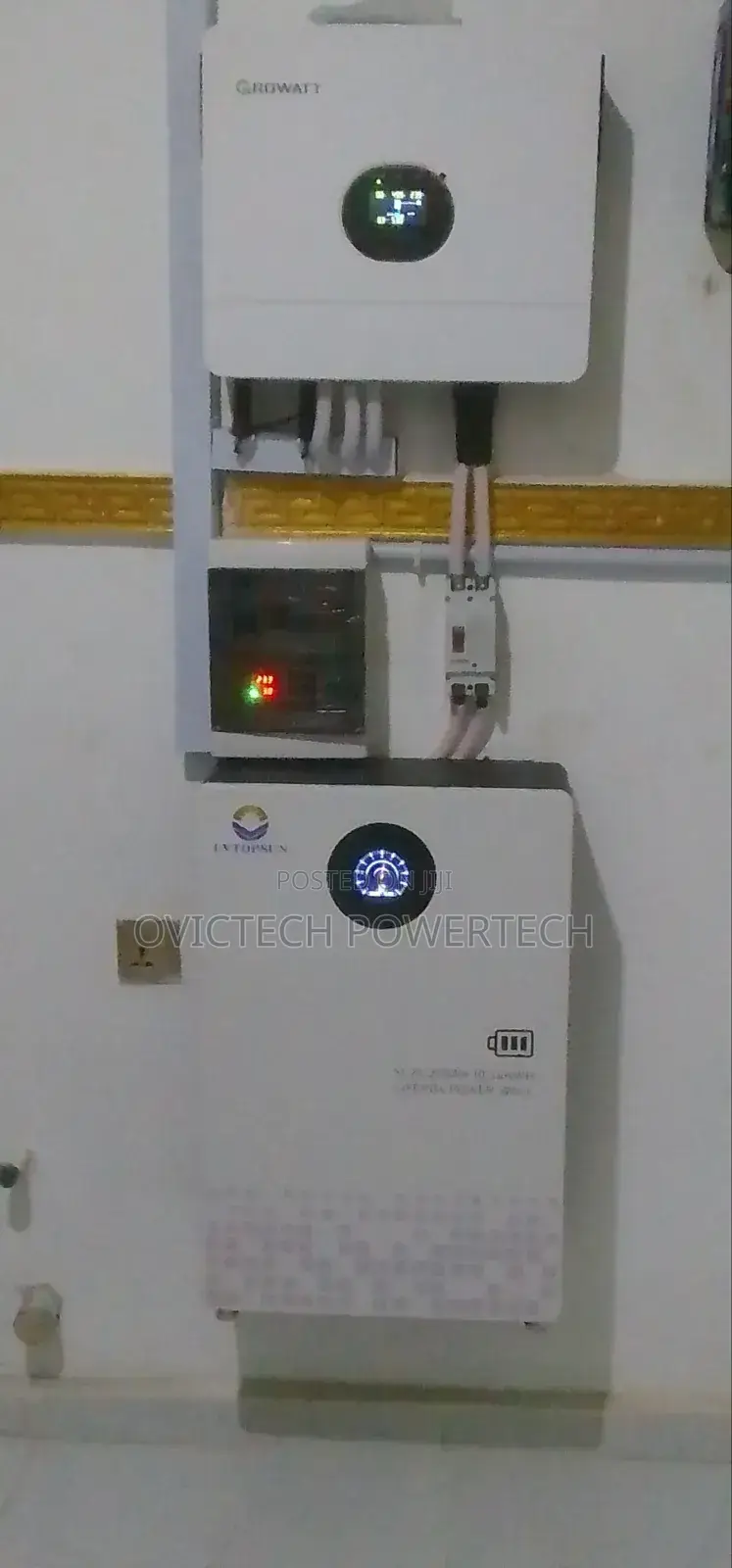 Solar Battery Installation