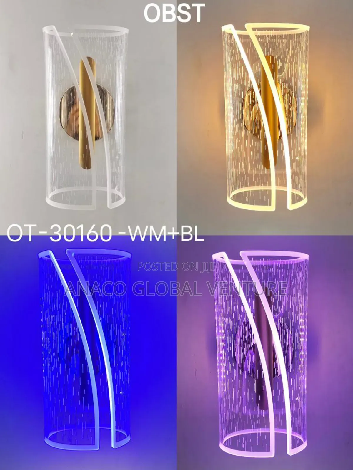 Led Light Wall Bracket 3 Colours Light