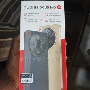 New ZTE nubia Focus Pro 256 GB Black
