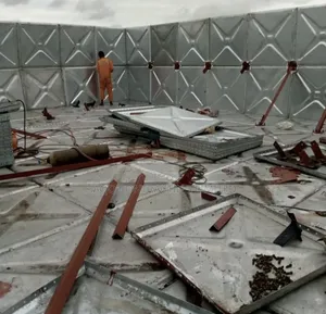 Galvnized Pressed Steel Panels for Water Tank