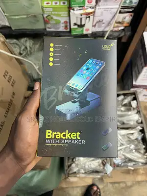 Bluetooth Phone Bracket With Speaker