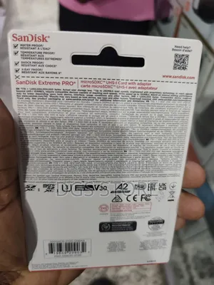 Sandisk Extreme Pro 2tb V30 250mbs Micro Memory Card