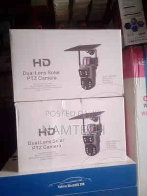 Hd Solar Outdoor Ubox 4g Camera Dual Lens