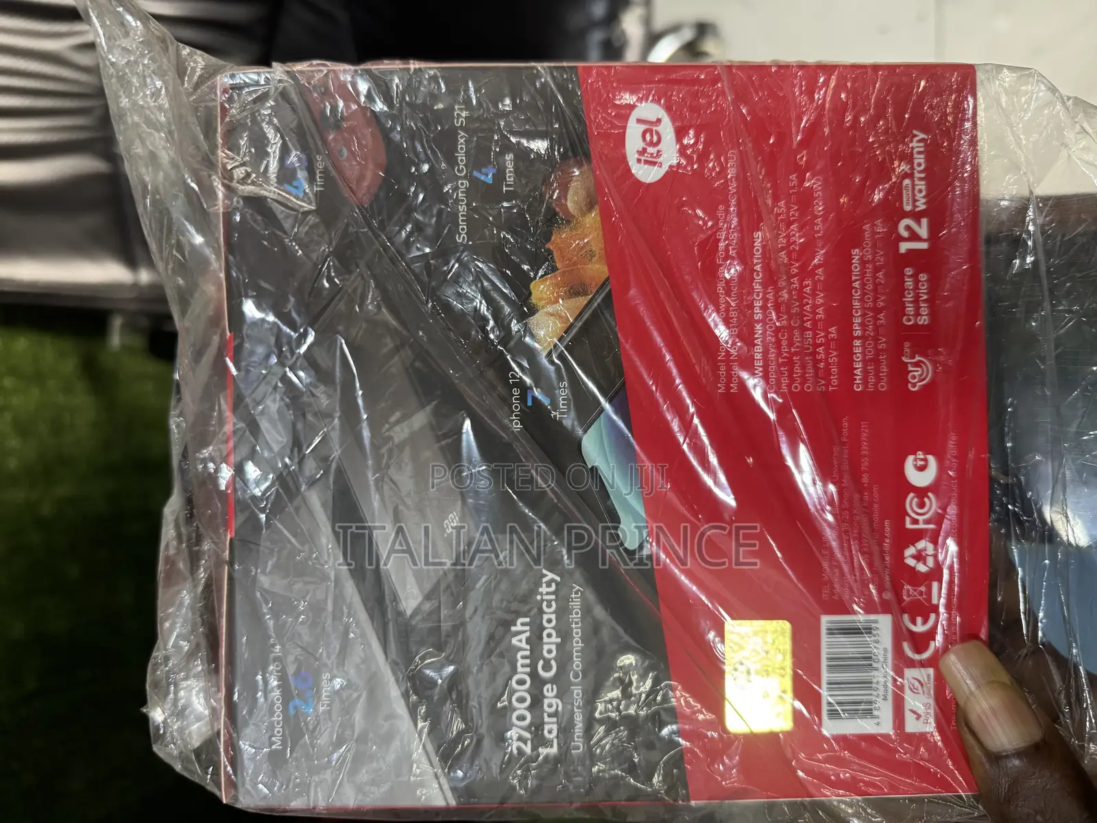 27000mah Itel Powerbank