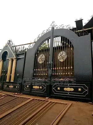 Modern Steel Swing Gate Design